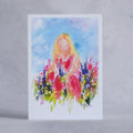 Girl in Flowers
