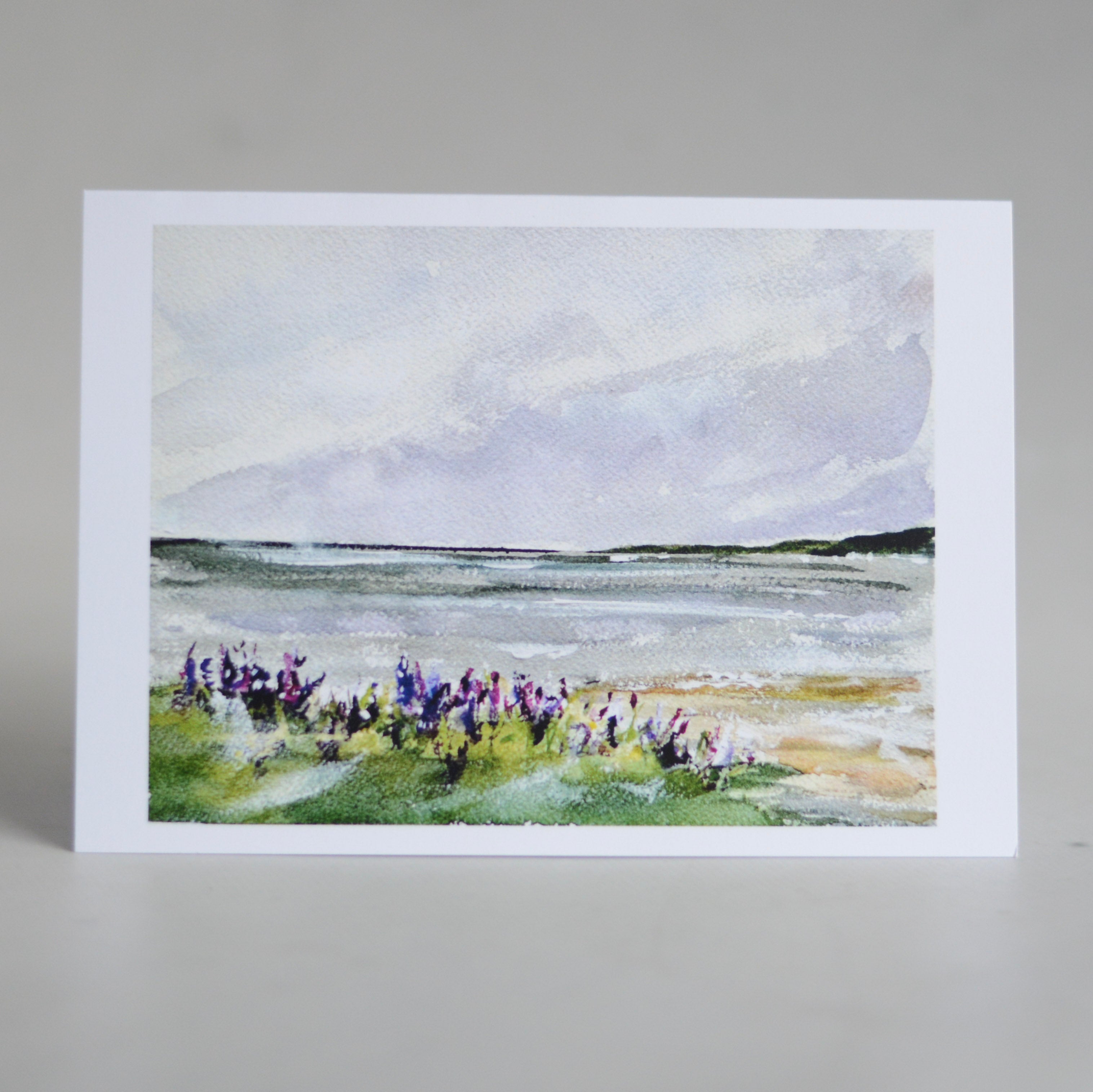 Lupins on the Beach