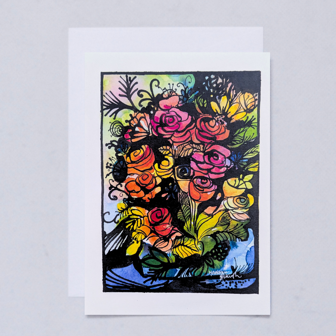 Dark Floral 02