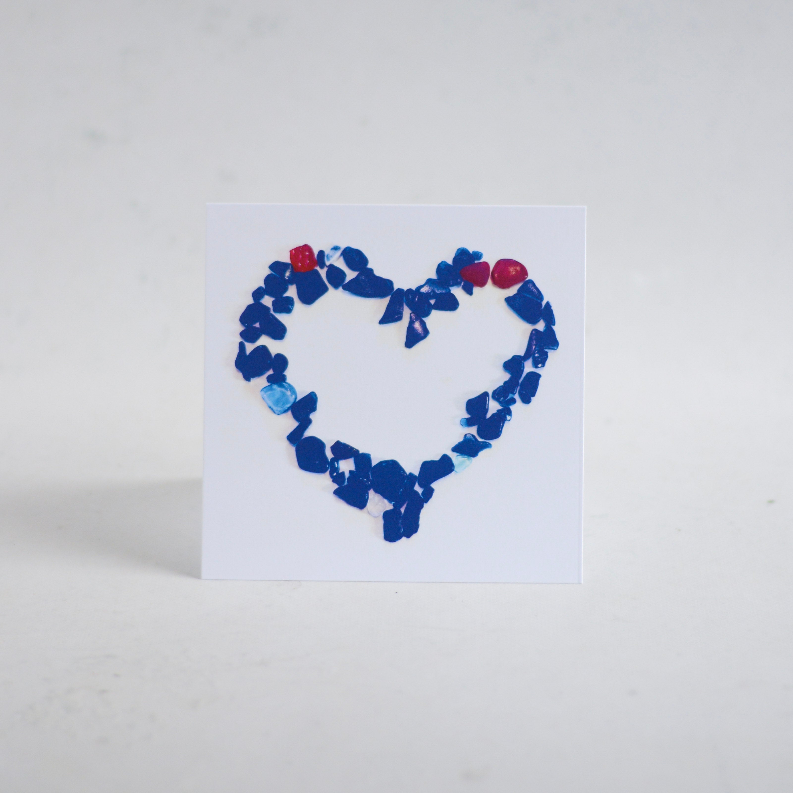 Sea Glass Heart