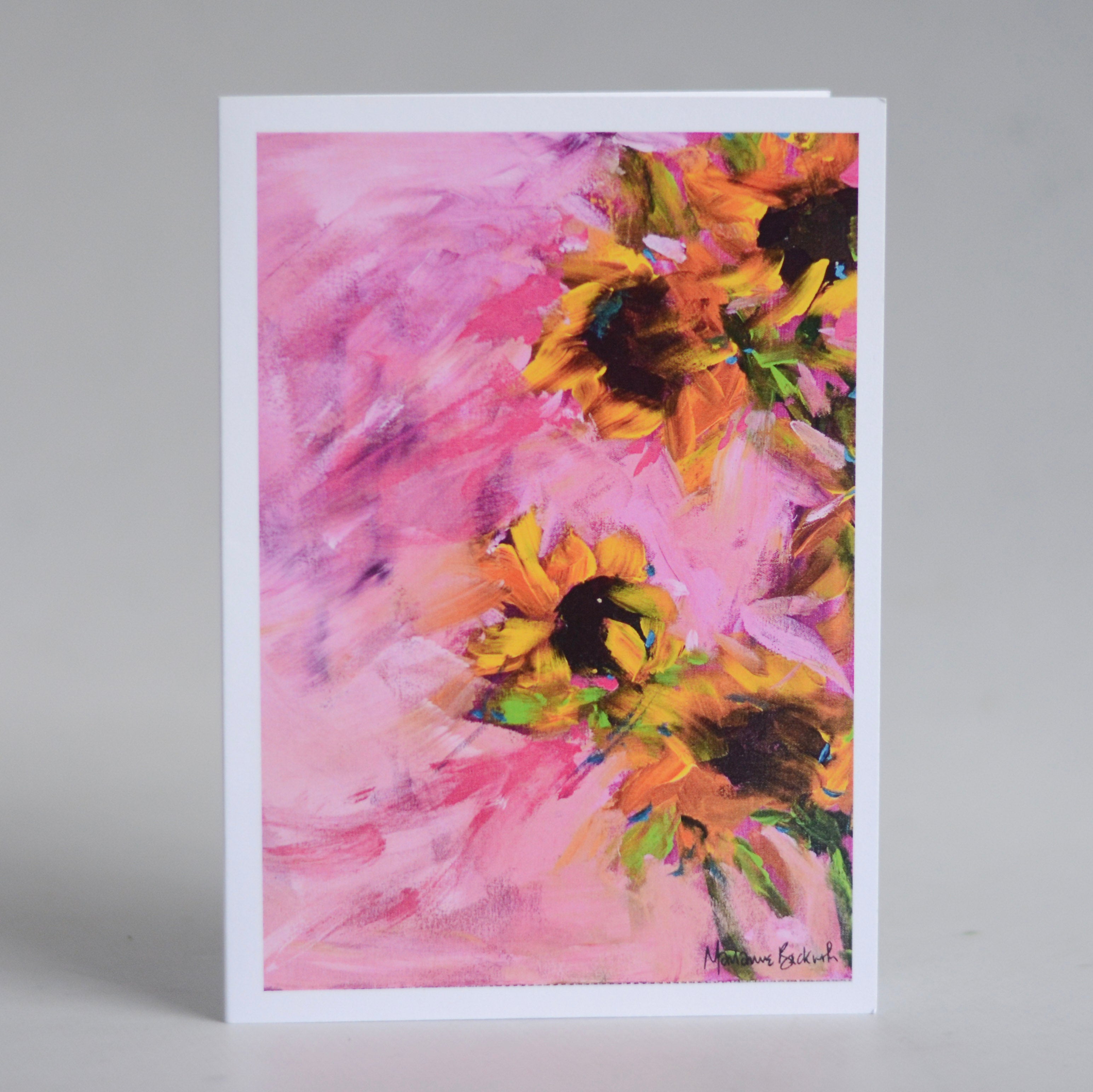 Pink Sunflowers